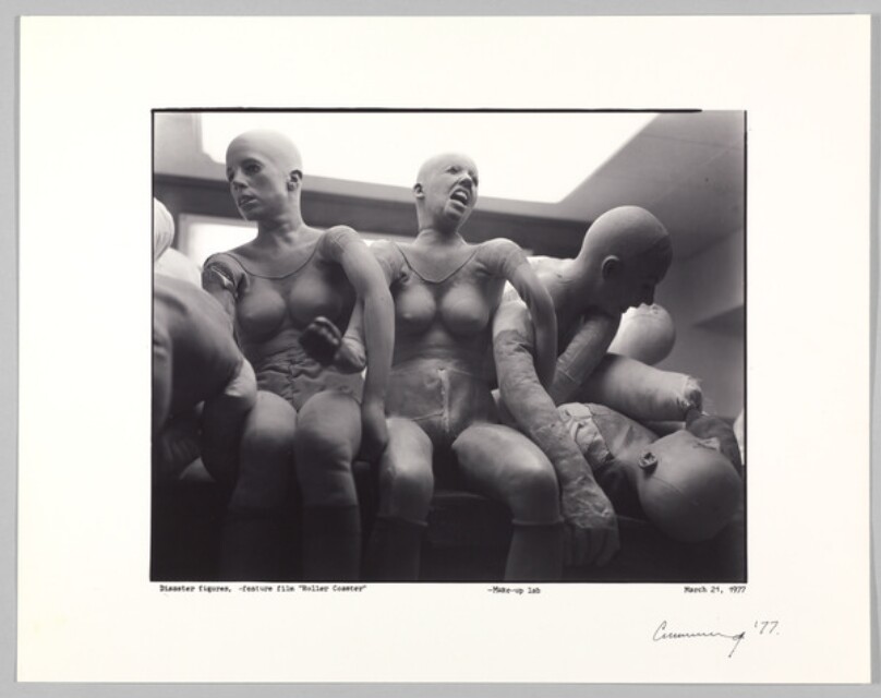 Disaster Figures, Feature Film, "Roller Coaster," Make-up Lab