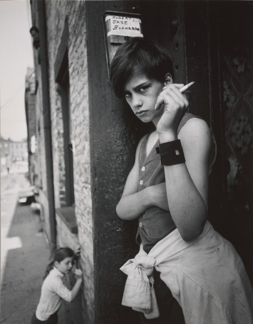 Boy with Cigarette, Albany, New York