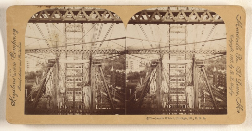 Ferris Wheel, Chicgao, Ill., U.S.A.