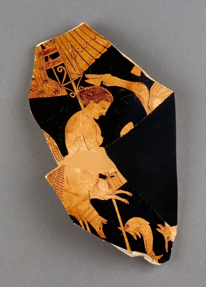 Fragment of an Apulian Red-Figure Bell Krater