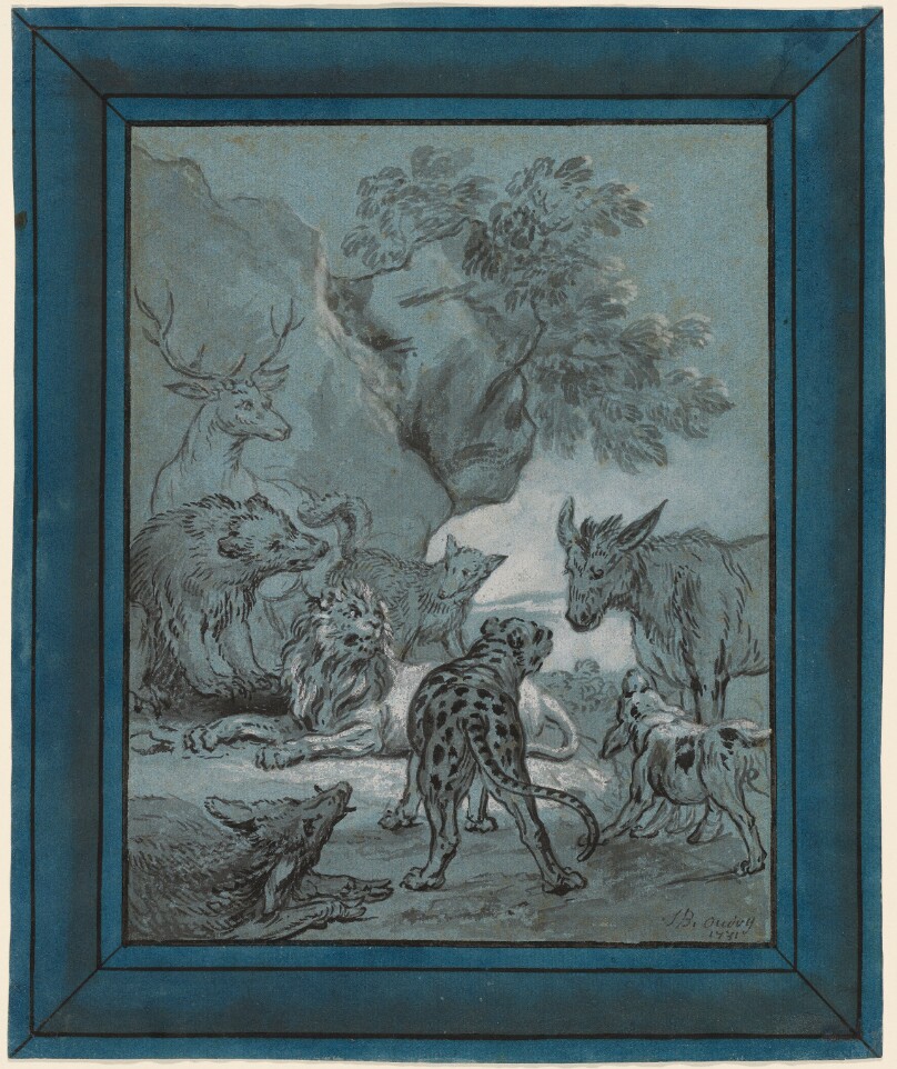 The Plague-stricken Animals