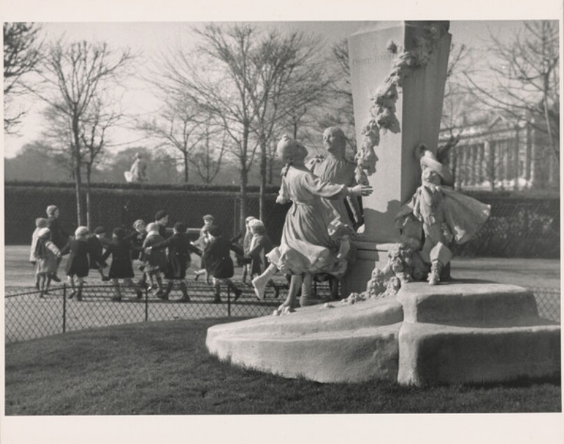 Children Playing, Tuileries Garden, Paris