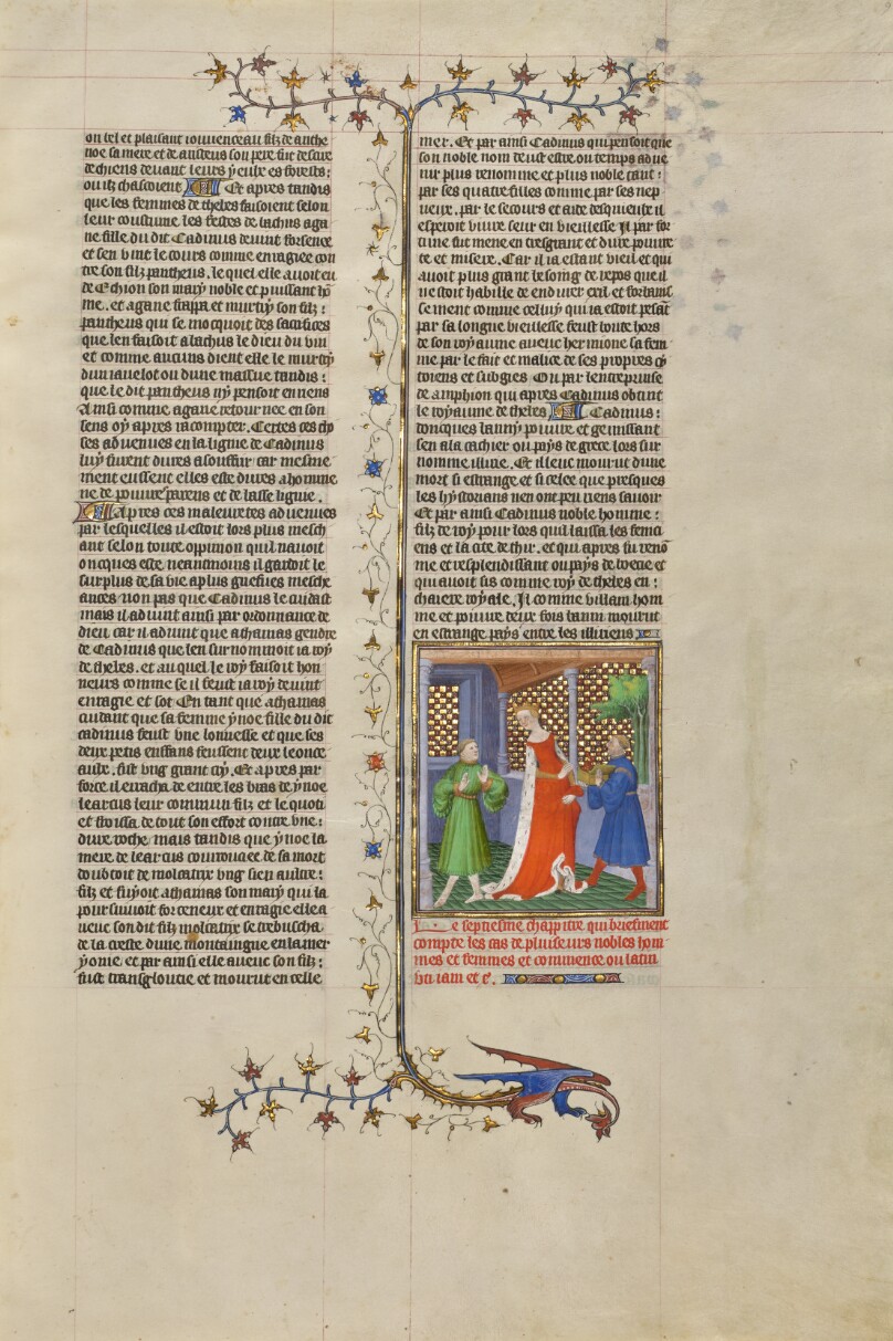 Creusa Receiving the Burning Jewelry from Medea