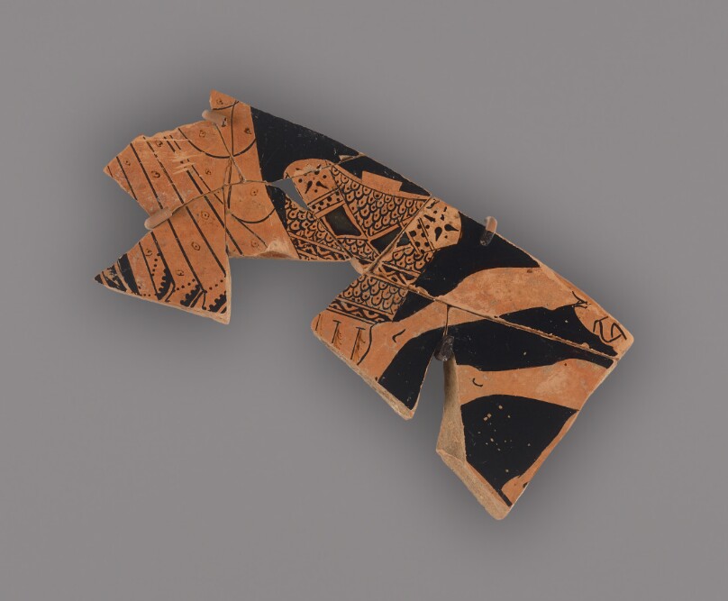 Attic Red-Figure Kylix Fragment