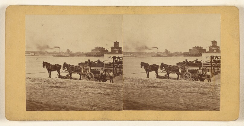 Levee from Market st. east.