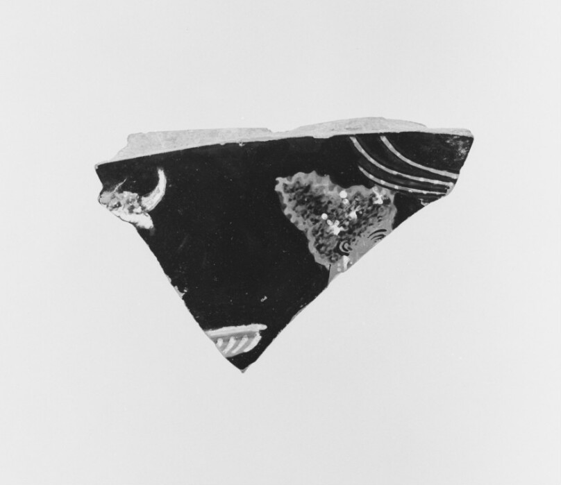 Apulian Red-Figure Krater Fragment