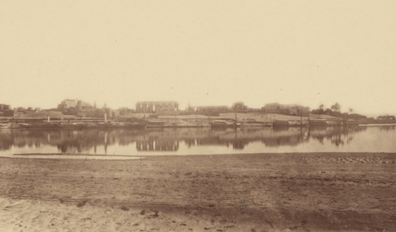 [Overview of Luxor taken from the Opposite Bank]