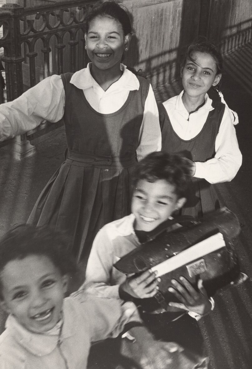 Cairo, Egypt: School Children on Their Way Home