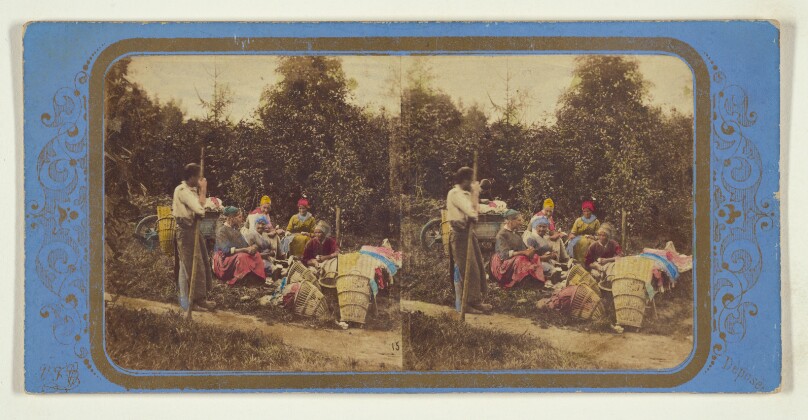 Les Laveuses au repos. Brie.