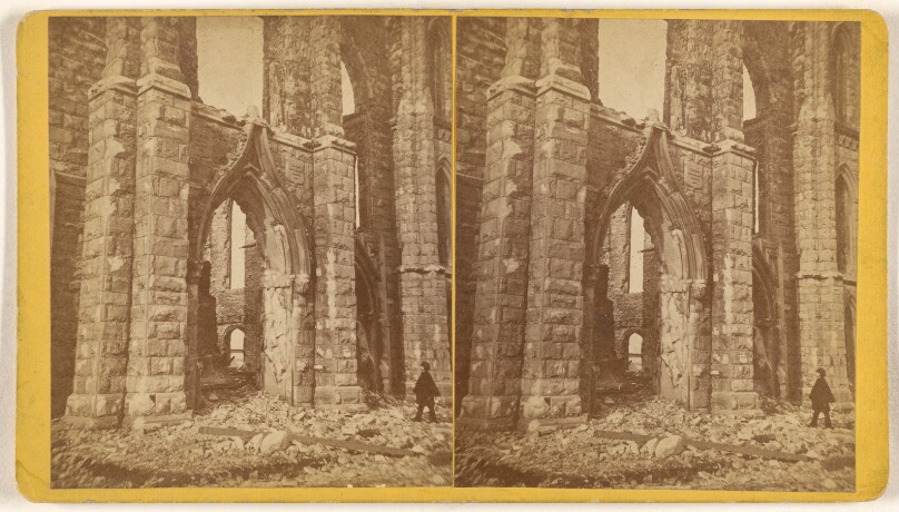 [Unidentified building, Ruins of the Chicago Fire, 1871]
