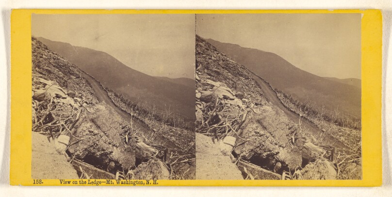 View on the Ledge - Mt. Washington, N.H.