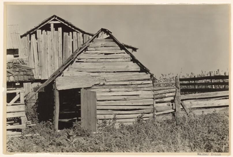[Barns on Frank Tengle's Farm]/[Barns on the Ricketts Farm]
