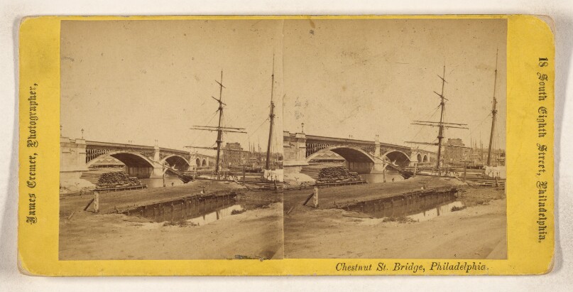 Chestnut Street Bridge, Philadelphia.