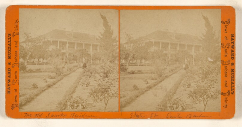 The old Sparks Residence, State St, Santa Barbara