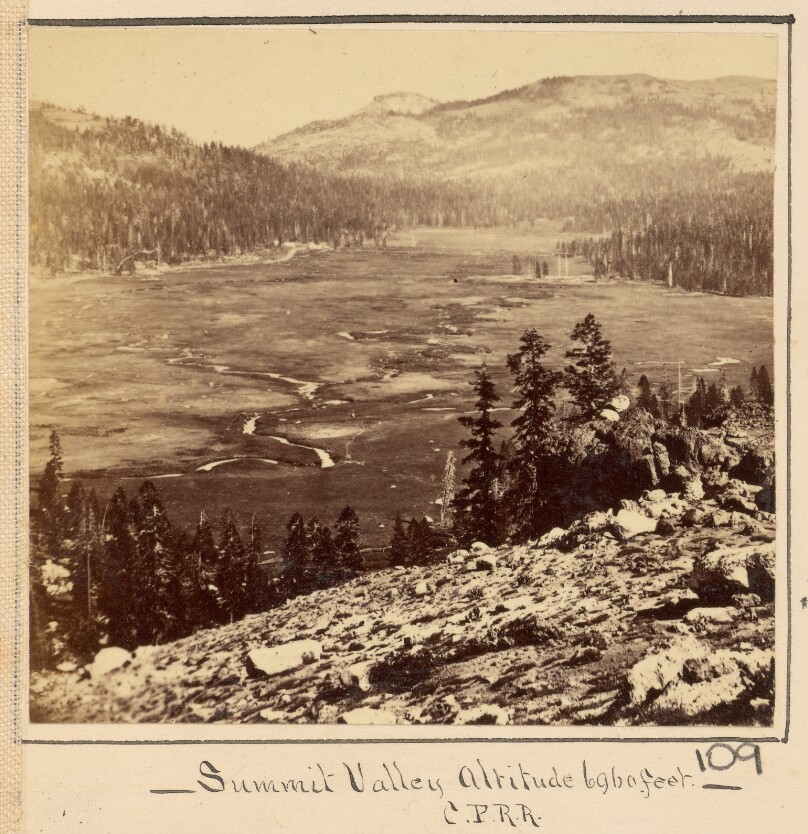 Summit Valley, Altitude 6,960 feet, C.P.R.R.