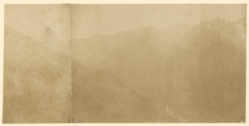 Les Eaux Chaudes.  Ref. to Herschel Drawing #422.