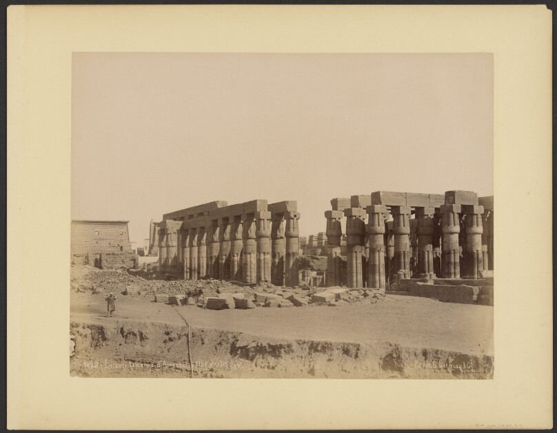 (Luxor) Colonnes d'Amenhotep III (XVIII dynastie)
