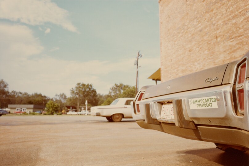 Bank parking lot, Plains