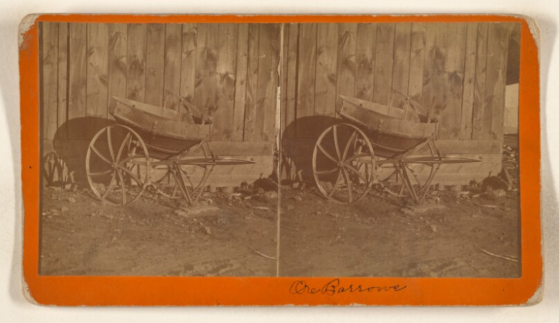 [Ore Barrows, Katahdin Iron Works, Maine]