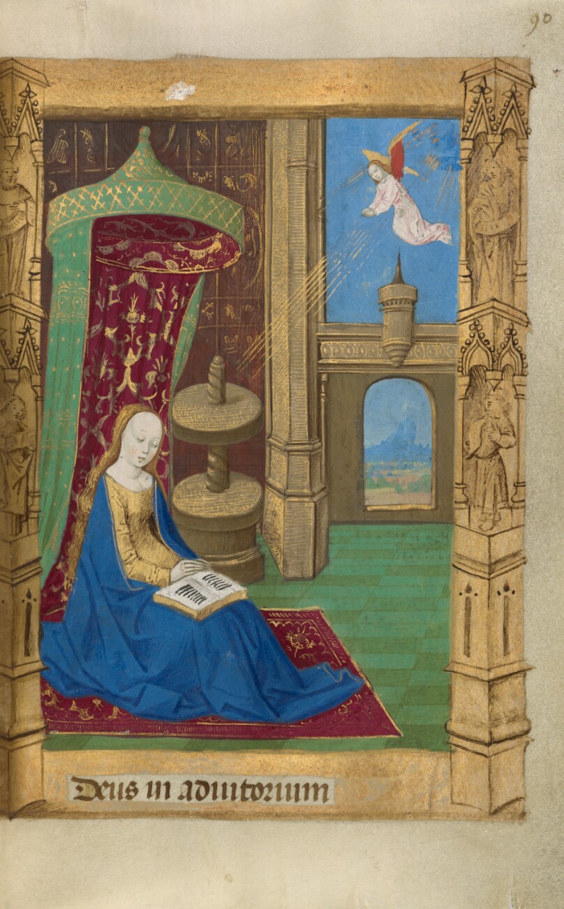 The Annunciation(?) or The Virgin Seated in Prayer