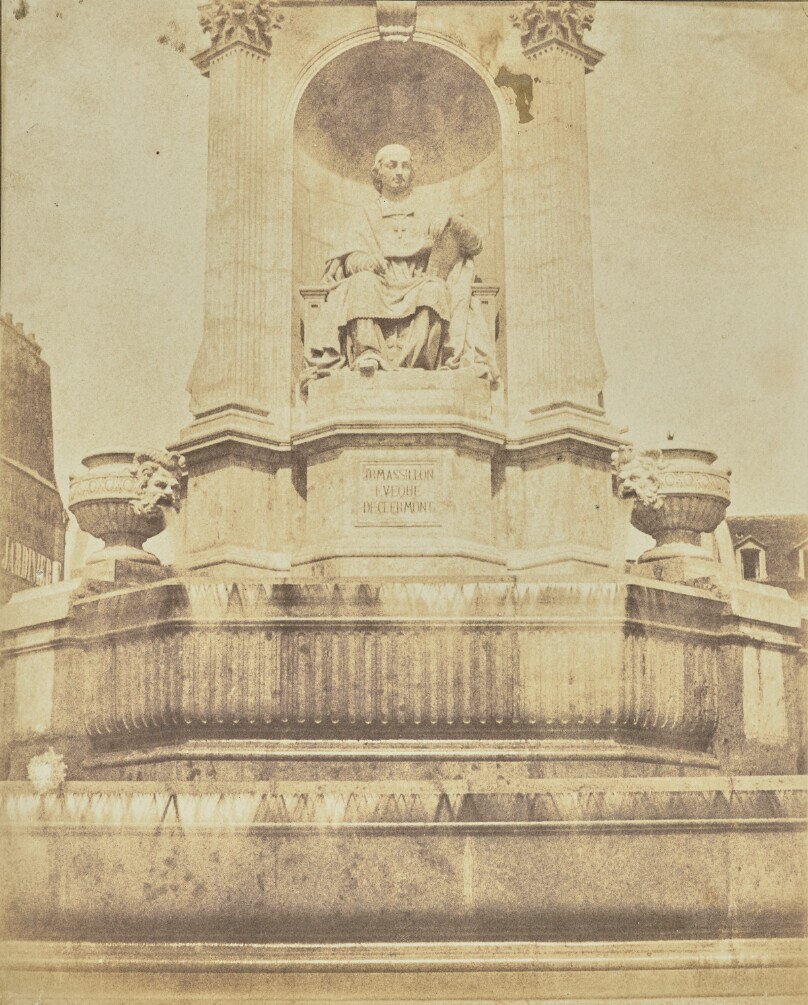 [La Fontaine Saint-Sulpice, Massillon, Evêque de Clermont]