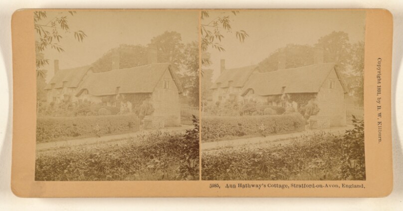 Ann Hathway's Cottage, Stratford-on-Avon, England.