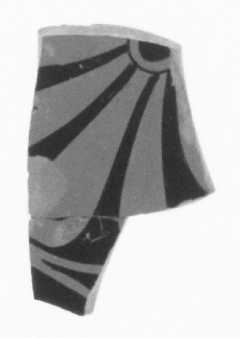 Attic Red-Figure Statuette Kantharos Fragment (comprised of 2 joined fragments)