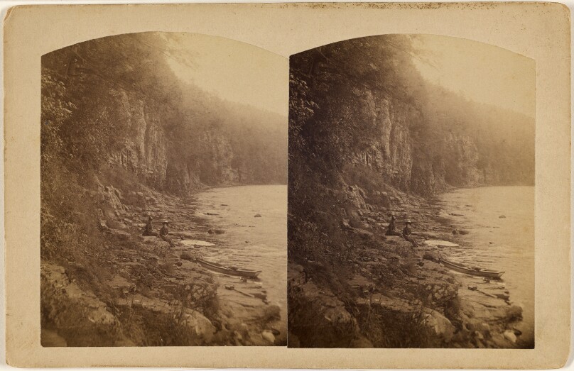 [View of Port Jervis, N.Y. or Dingman's Ferry, Pike Co. Pa.]