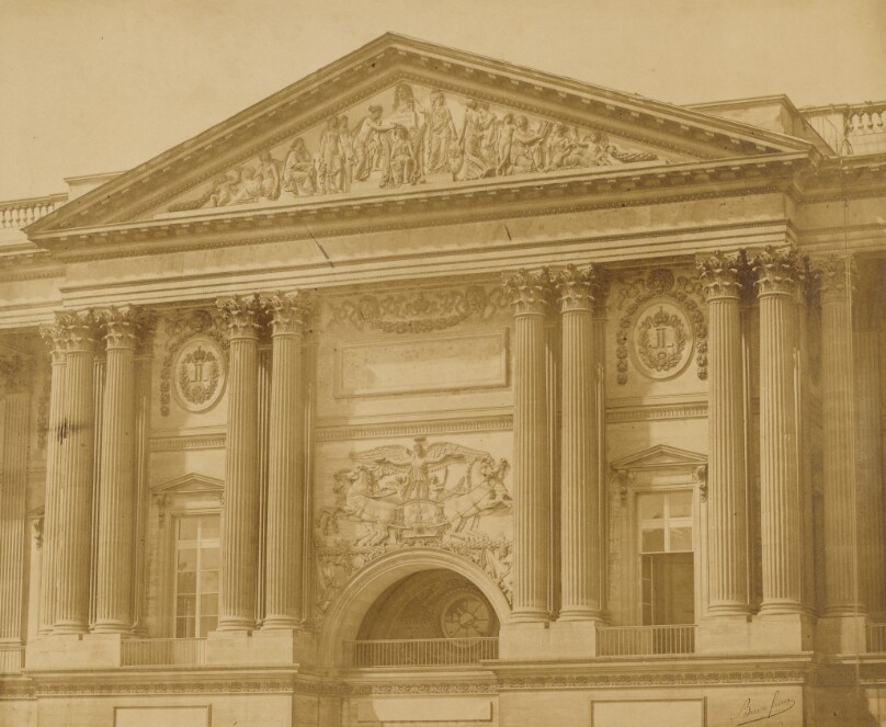 Entrance, Louvre Palace