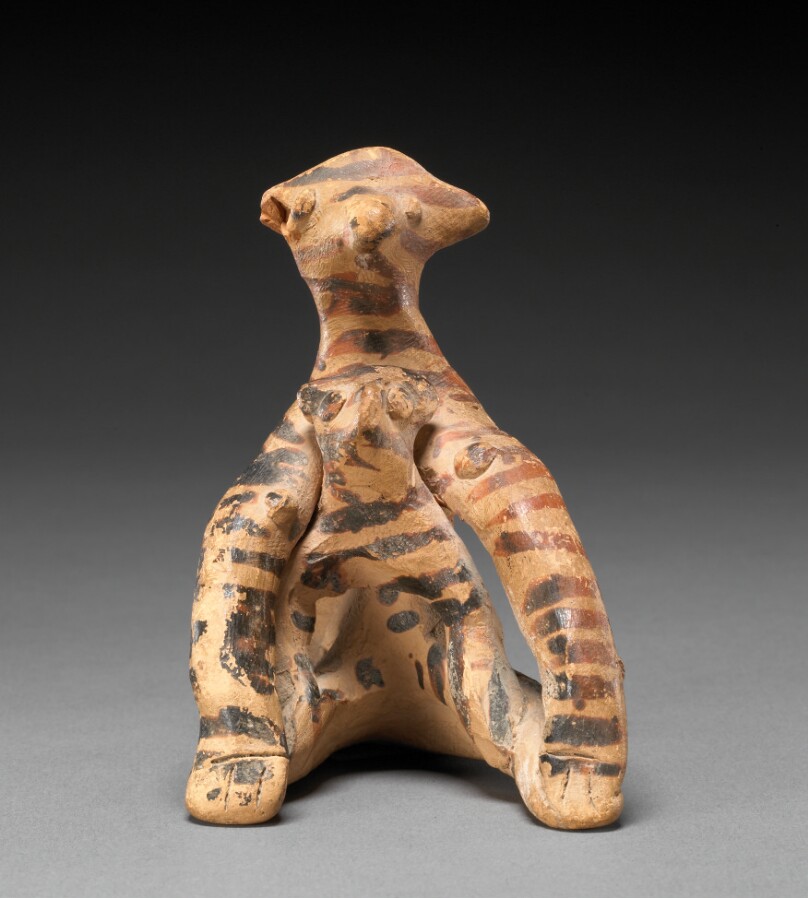 Statuette of an Ape with its Baby