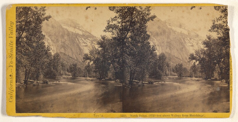 North Dome, (3725 feet above Valley) from Hutchings'.