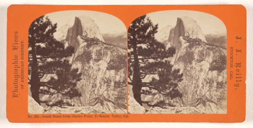 South Dome from Glacier Point, Yo Semite Valley, Cal.