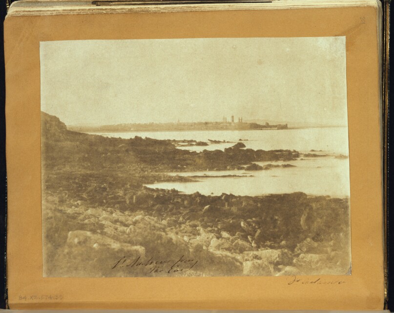 [Distant view of St. Andrews from the east]
