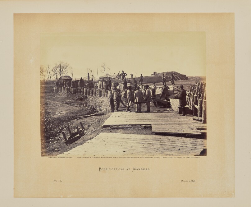 Fortifications at Manassas