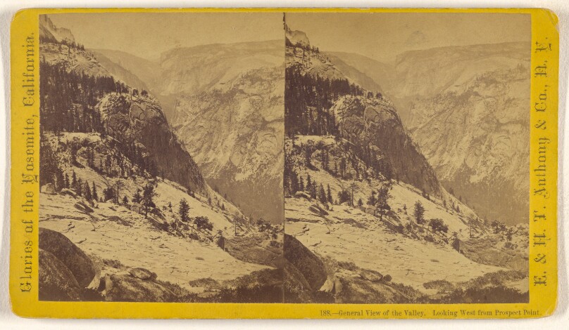 General View of the Valley. Looking West from Prospect Point.
