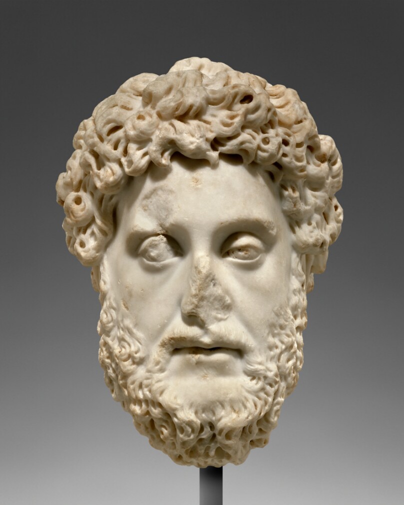 Portrait Head of Commodus