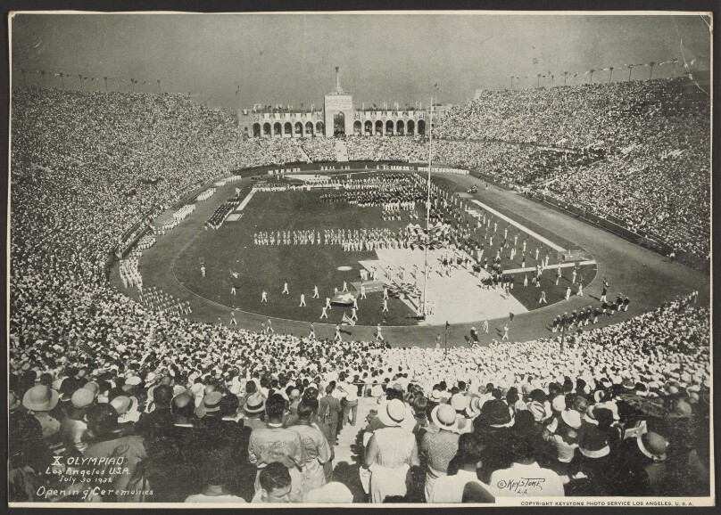 Olympics, Opening Ceremonies, Los Angeles, CA