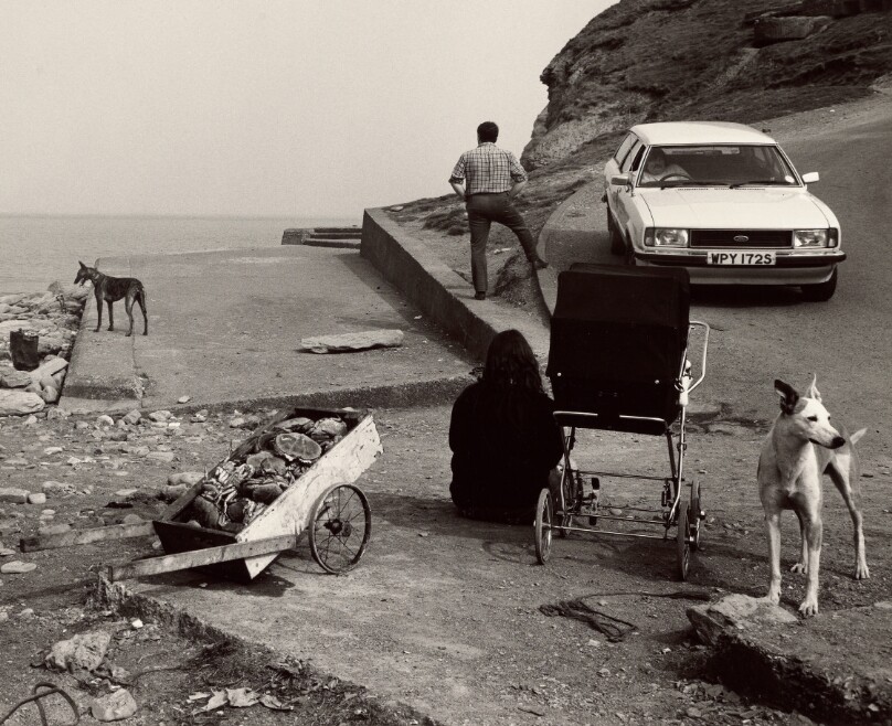 Crabs and People, Skinningrove, North Yorkshire