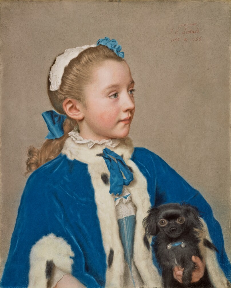 Portrait of Maria Frederike van Reede-Athlone at Seven Years of Age