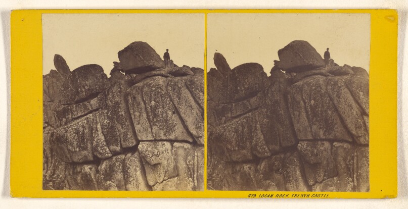 Logan Rock, Treryn Castle.