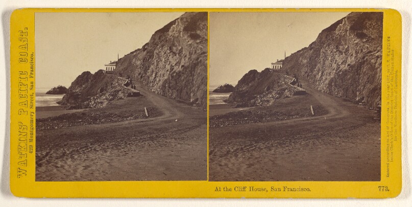 At the Cliff House, San Francisco (#773)