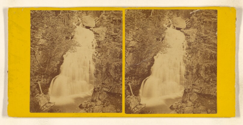 Crystal Cascade, Glen Side. [White Mountain]