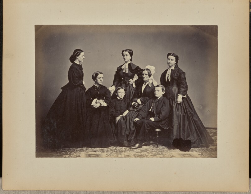 [Group portrait of women and boy]