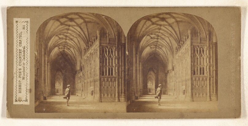 Bishop Fox's Chantry Chapel, Winchester Cathedral.