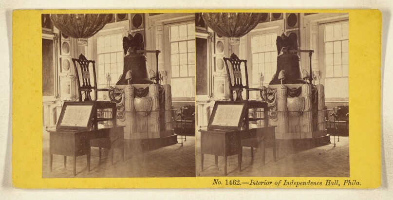 Interior of Independence Hall, Phila.