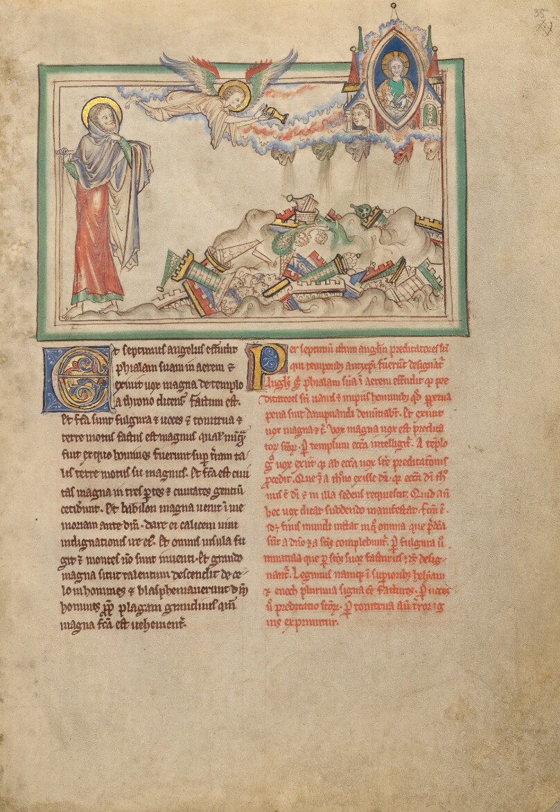 The Angel Pouring Out from the Seventh Vessel