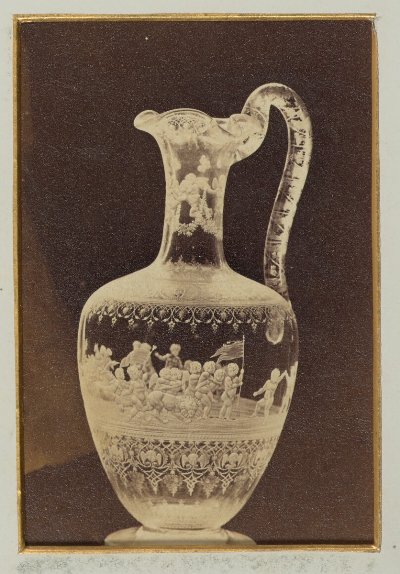 [Ornately carved water pitcher]