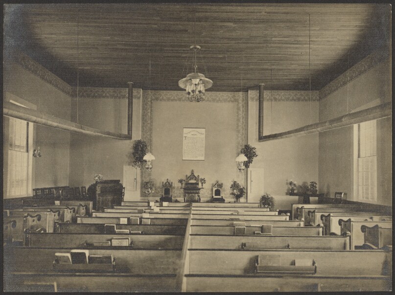 [Interior of a church]