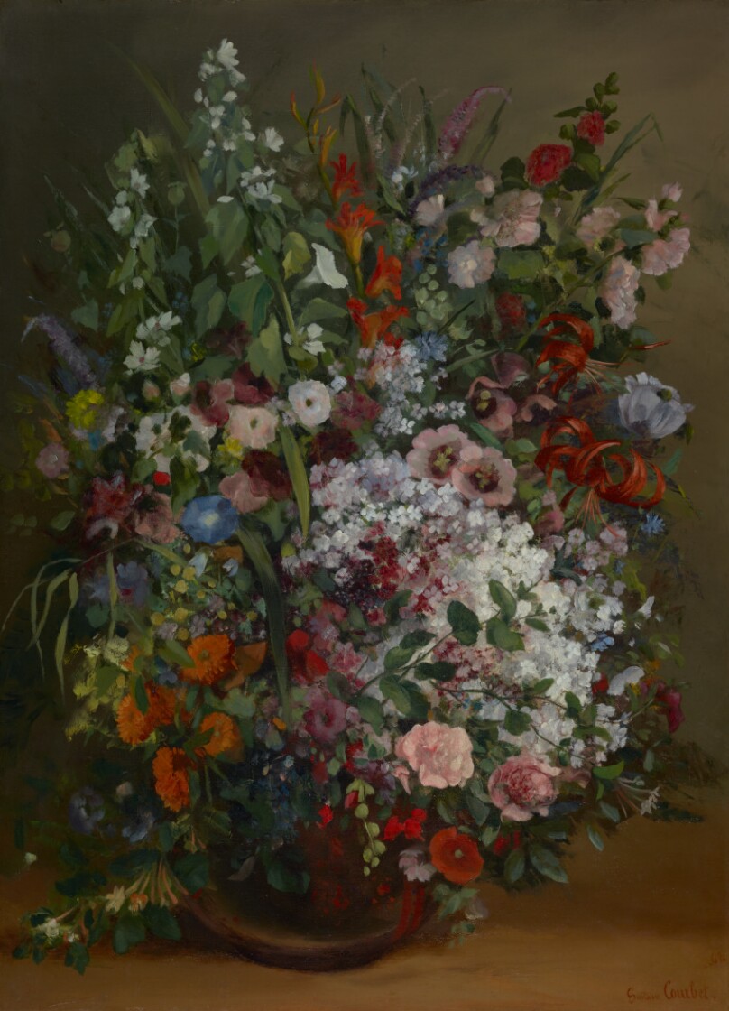 Bouquet of Flowers in a Vase