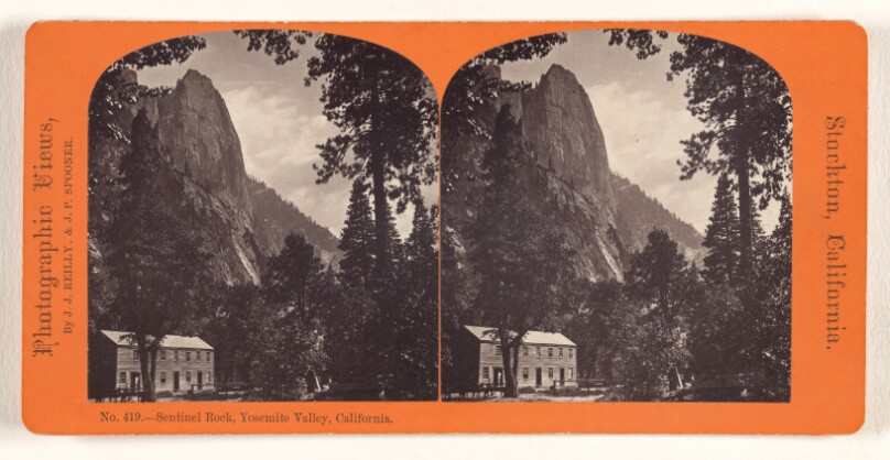 Sentinel Rock, Yosemite Valley, California.